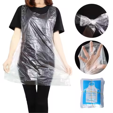 Disposable PE Aprons – Pack of 100