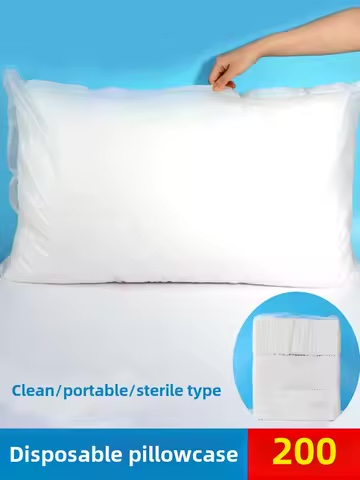 Disposable Pillow Case Covers – Pack of 100