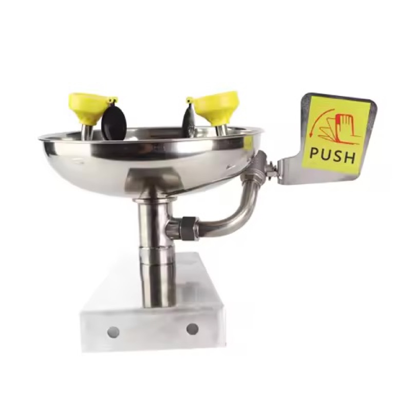Wall-Mounted Eyewash Station