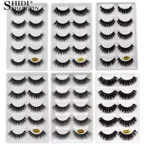 False Eyelashes Multipack – 10 Pairs