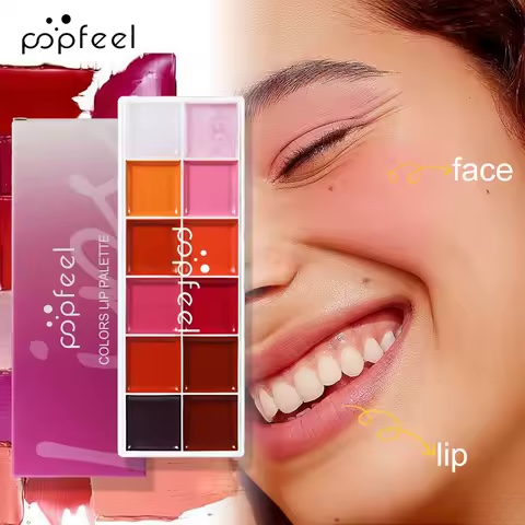 Lipstick Palette – 12 Shades