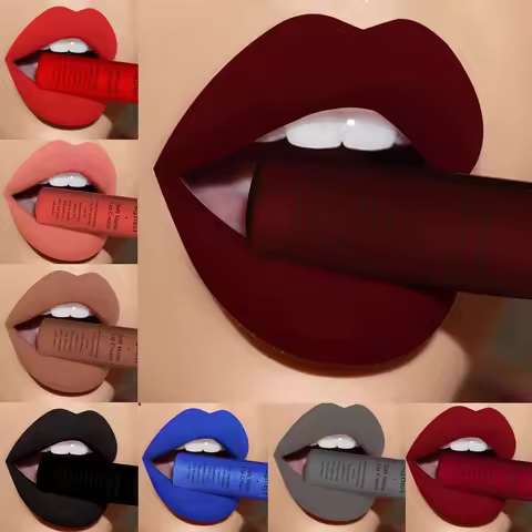 Matte Liquid Lipstick – Red Collection