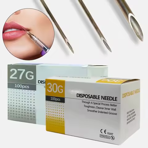 Sterile Hypodermic Needles 25G x 1 inch – Box of 100